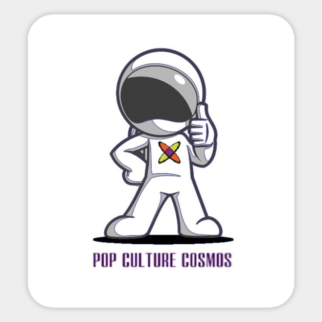 Pop Culture Cosmos Logo Sticker by Pop Culture Cosmos